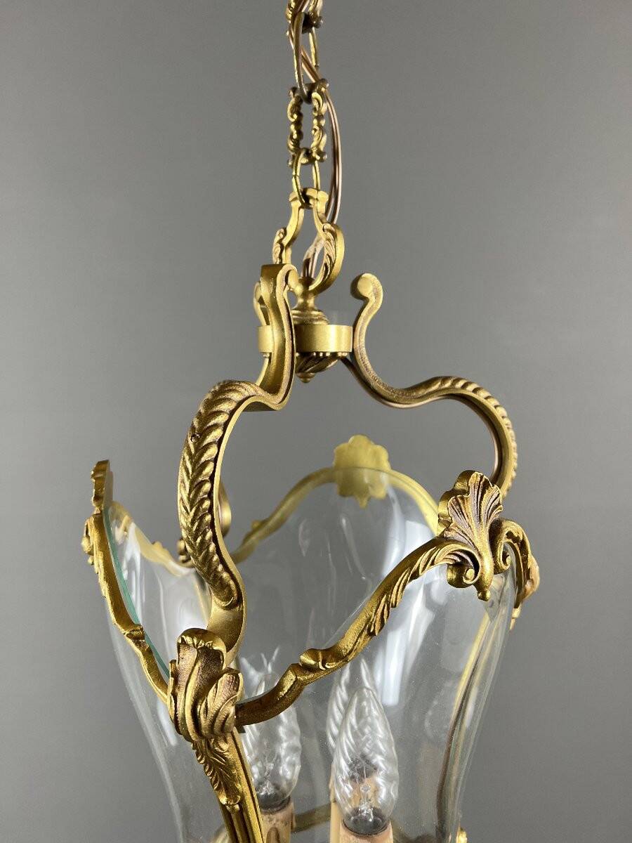 Louis XV style hanging lantern, 20th century