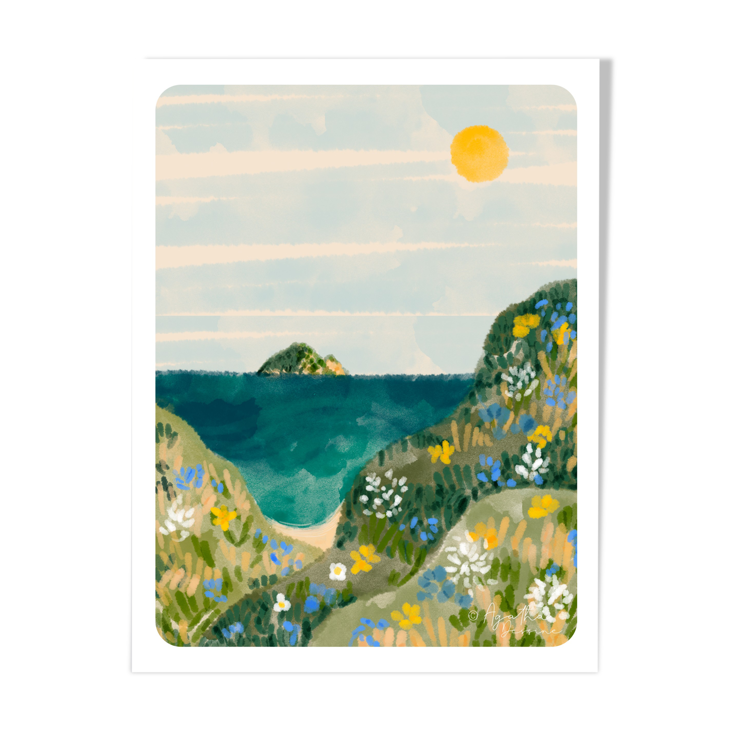 Illustration "Isula" A4