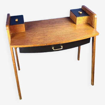 Vintage desk, compass foot dressing table