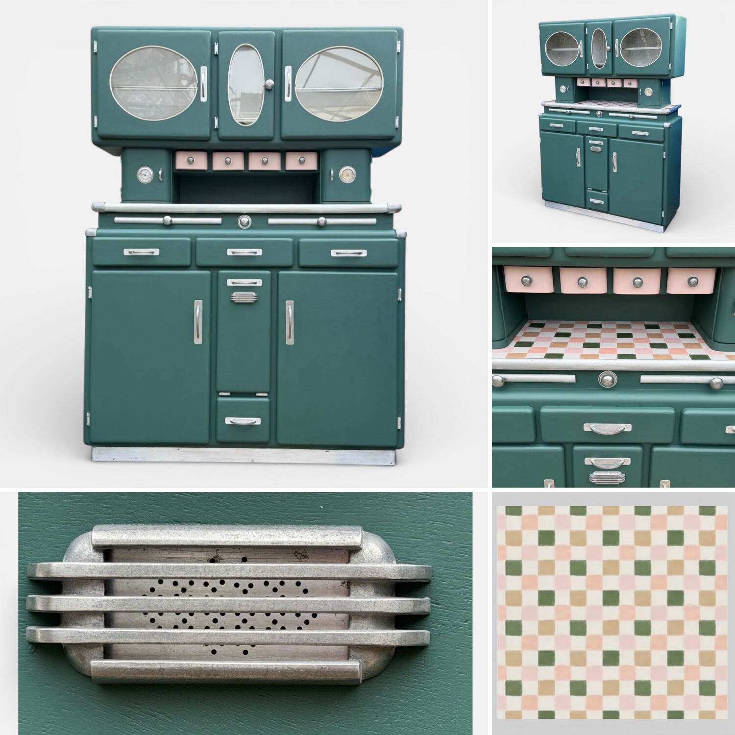 Buffet Mado cuisine 1950