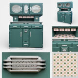 Buffet Mado cuisine 1950