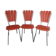 Lot d 3 chaises de la marque Soudexvinyl