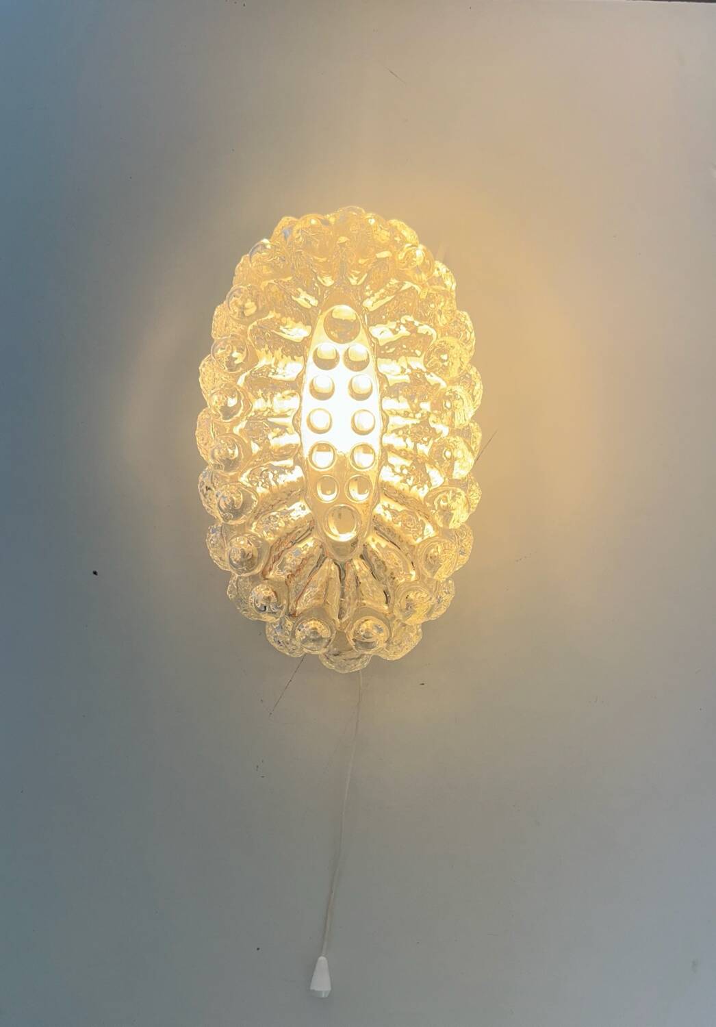Bubble glass wall light