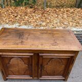 18th Century Solid Oak Farmhouse Buffet
