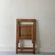 wooden folding chair by Aldo Jacober, design 1960/1970