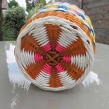 Viresa scoubidou bottle 60 70s