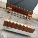 Lit scandinave en palissandre