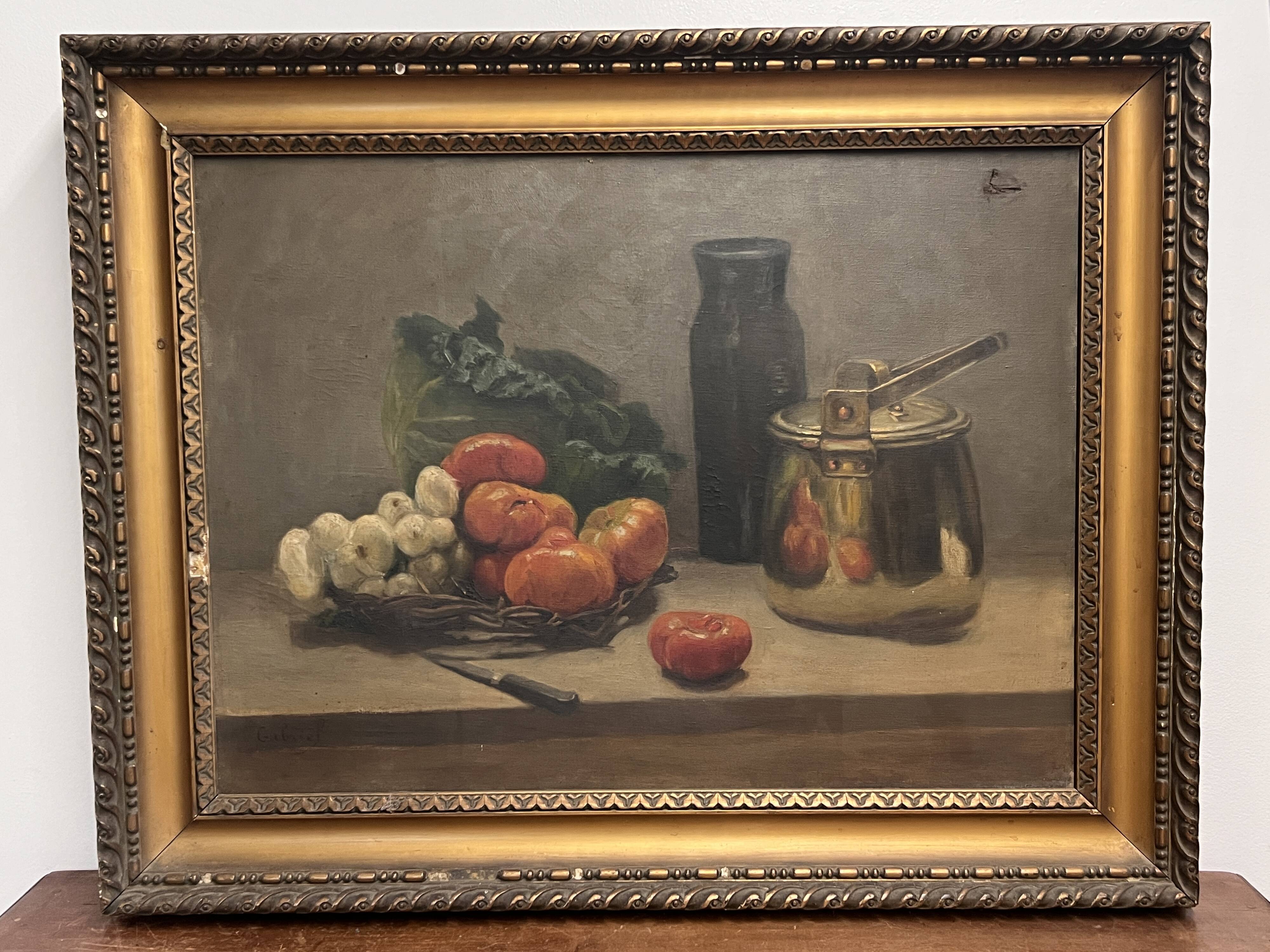Tableau - Huile sur toile Nature morte