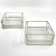 2 Pocket emptiers/ashtrays/paperweights • Lumax • Saint-Gobain • 1950