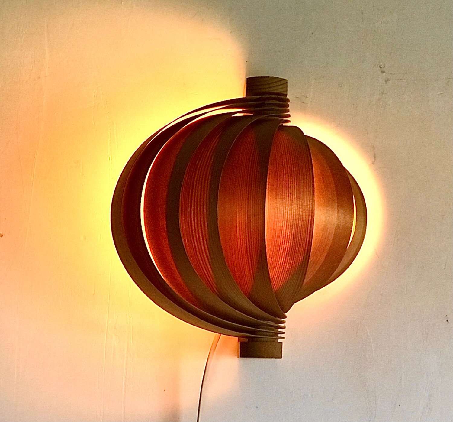 Scandinavian wall lamp 60s
