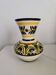 Breton faience vase from Saint-Jean-de-Bretagne – hand-painted neo-Greek decoration –