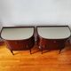 Paire de tables de chevets Italiennes 1956