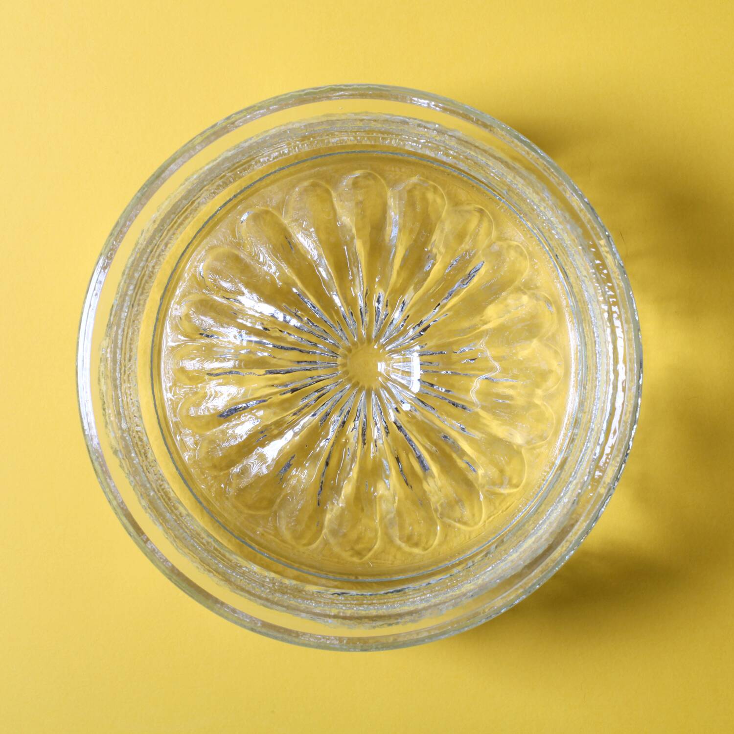 Pressed Glass Bowl: Kvety Flower Design by Pavel Panek / 1973