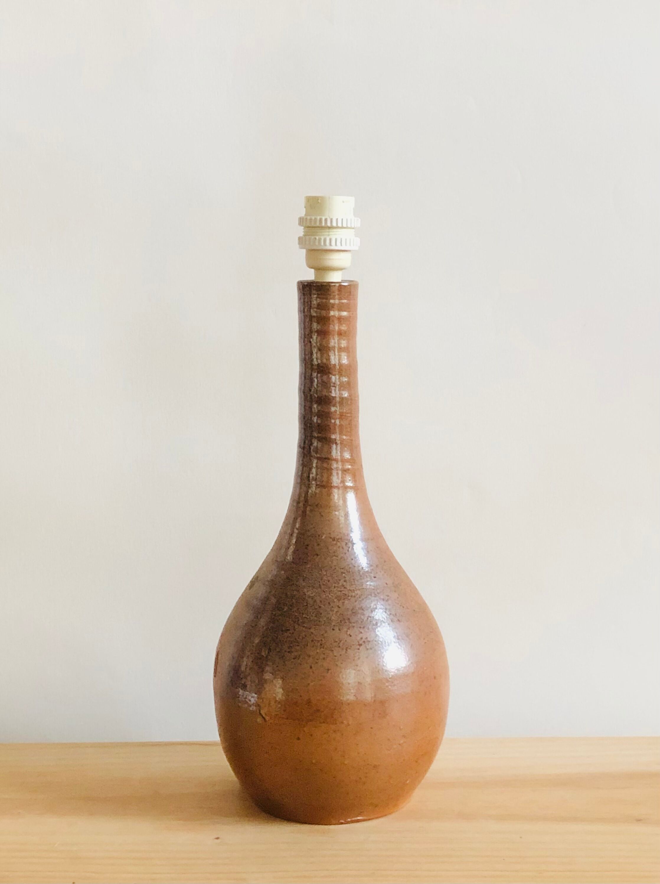 Vintage stoneware lamp foot H28cm