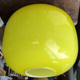 Large vintage multi-layer glass pendant light
