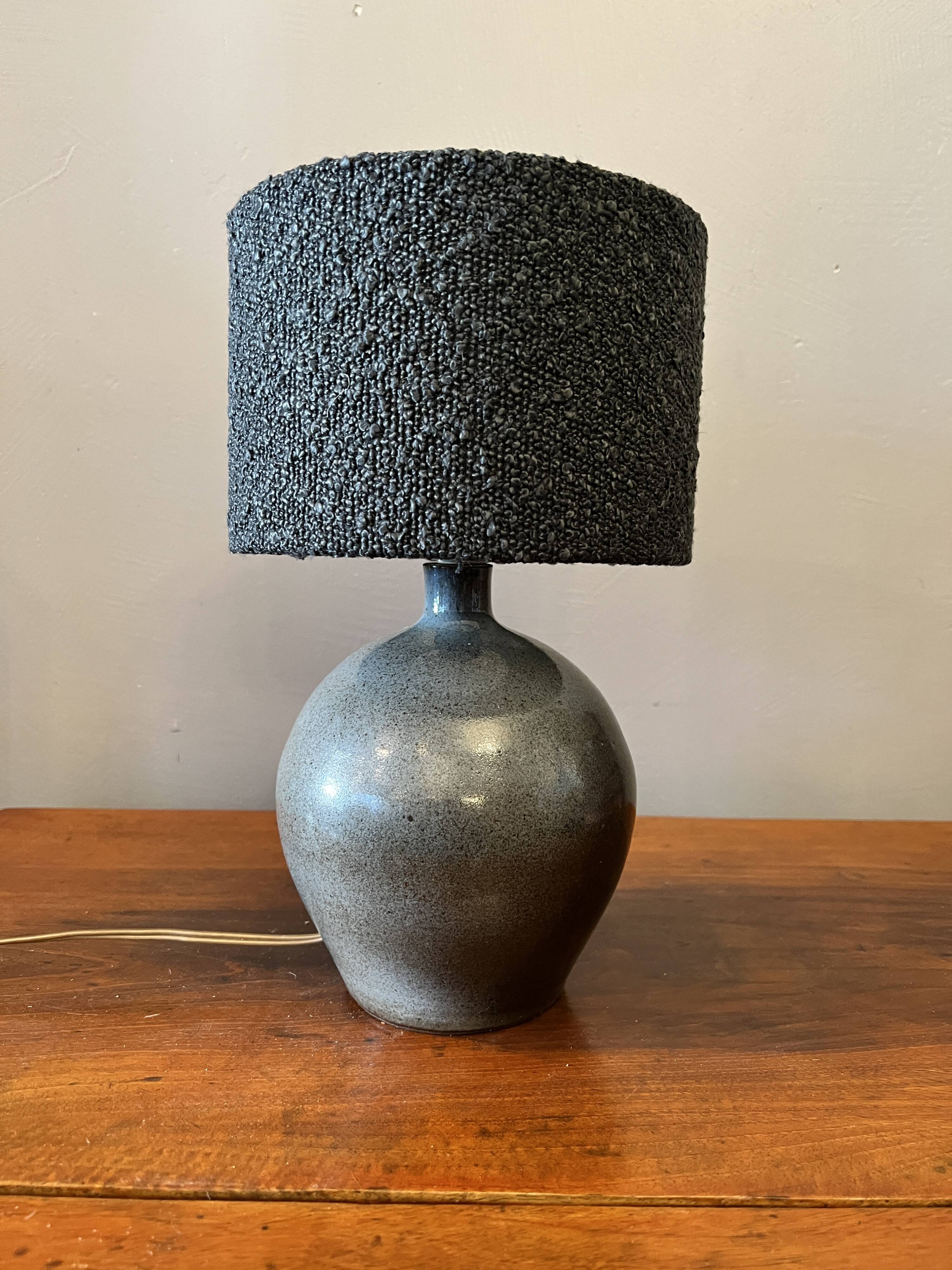 BHV - Ceramic lamp, curlet shade