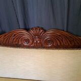 Restoration period mahogany sofa