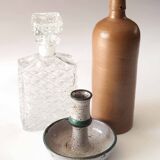 Rectangular crystal whiskey decanter