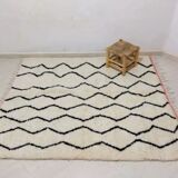 Moroccan berber carpet 190x158cm