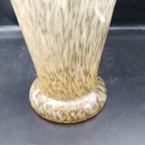 Vase en verre moucheté verre de clichy