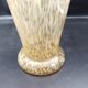 Speckled glass vase. Clichy glass.
