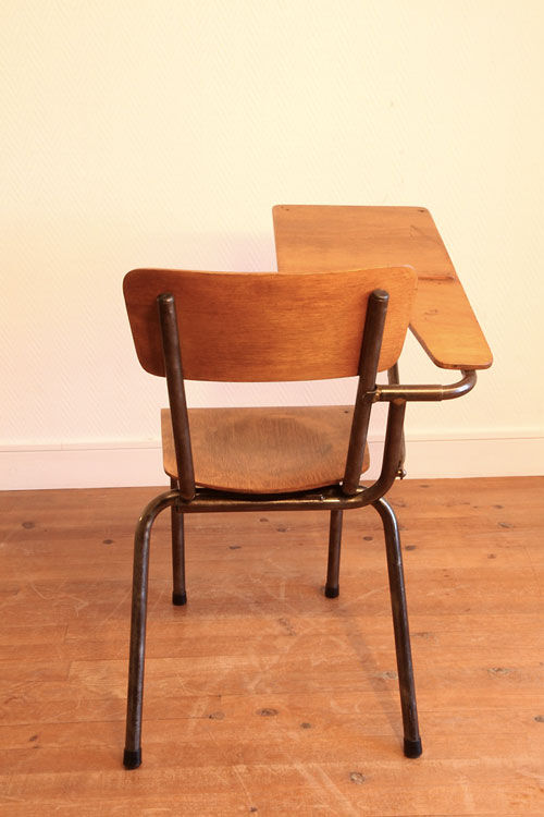 Vintage-written conference and exam chair.