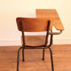 Vintage-written conference and exam chair.