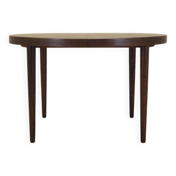 Oak table, Danish design, 1970s, designer: Kai Kristiansen