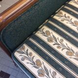 Wooden and fabric daybed