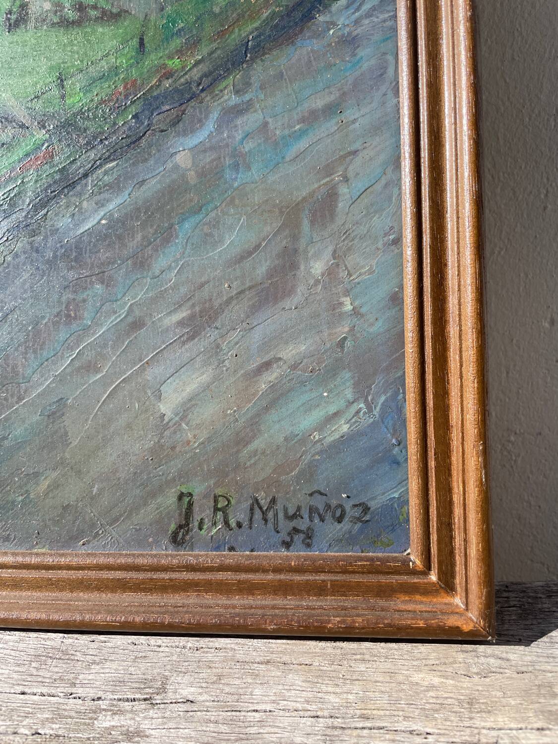 Landscape painting by Jean René Munoz