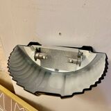 Black Vetri Sign Murano glass wall lamp PAIR, Italy 1990s