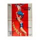Original cinema poster "Trapeze" Gina Lollobrigida, Circus 60x80cm 1956