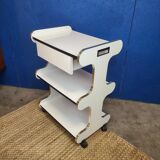 Vintage trolley on wheels