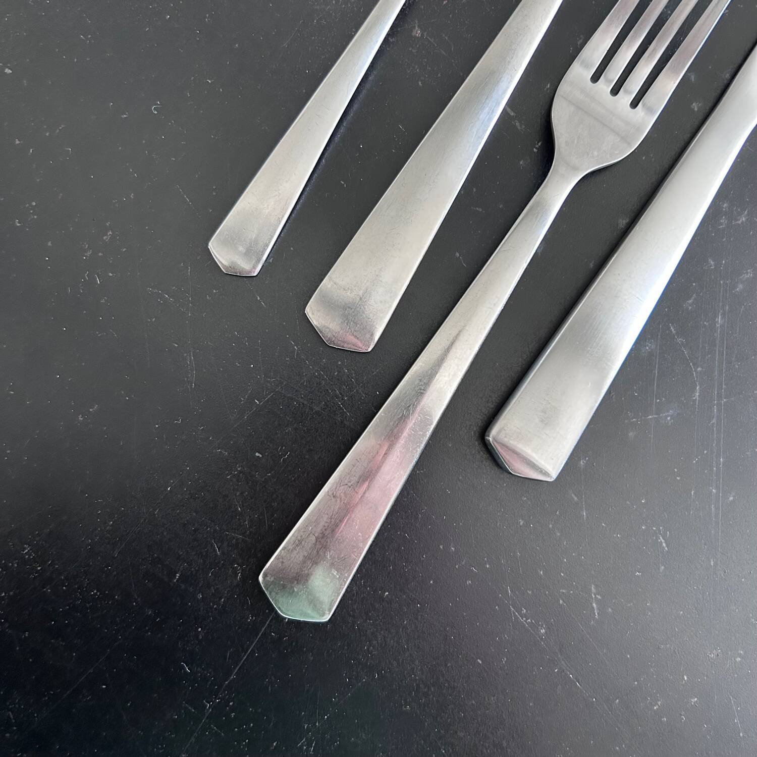 Habitat 24-piece polished stainless steel cutlery set
