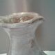 Enamelled ceramic pourer, atelier Dieulefit vintage
