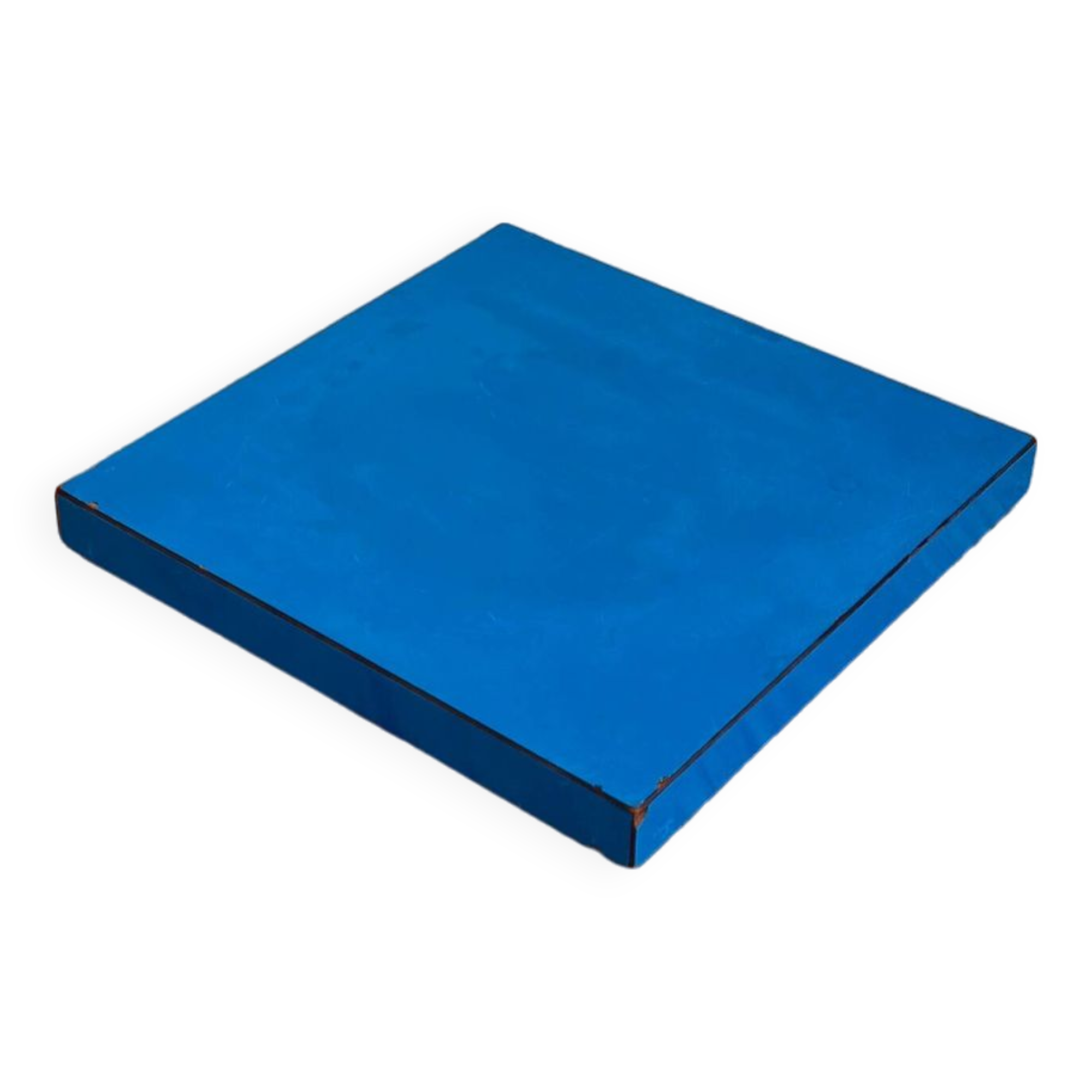 Blue formica trivet