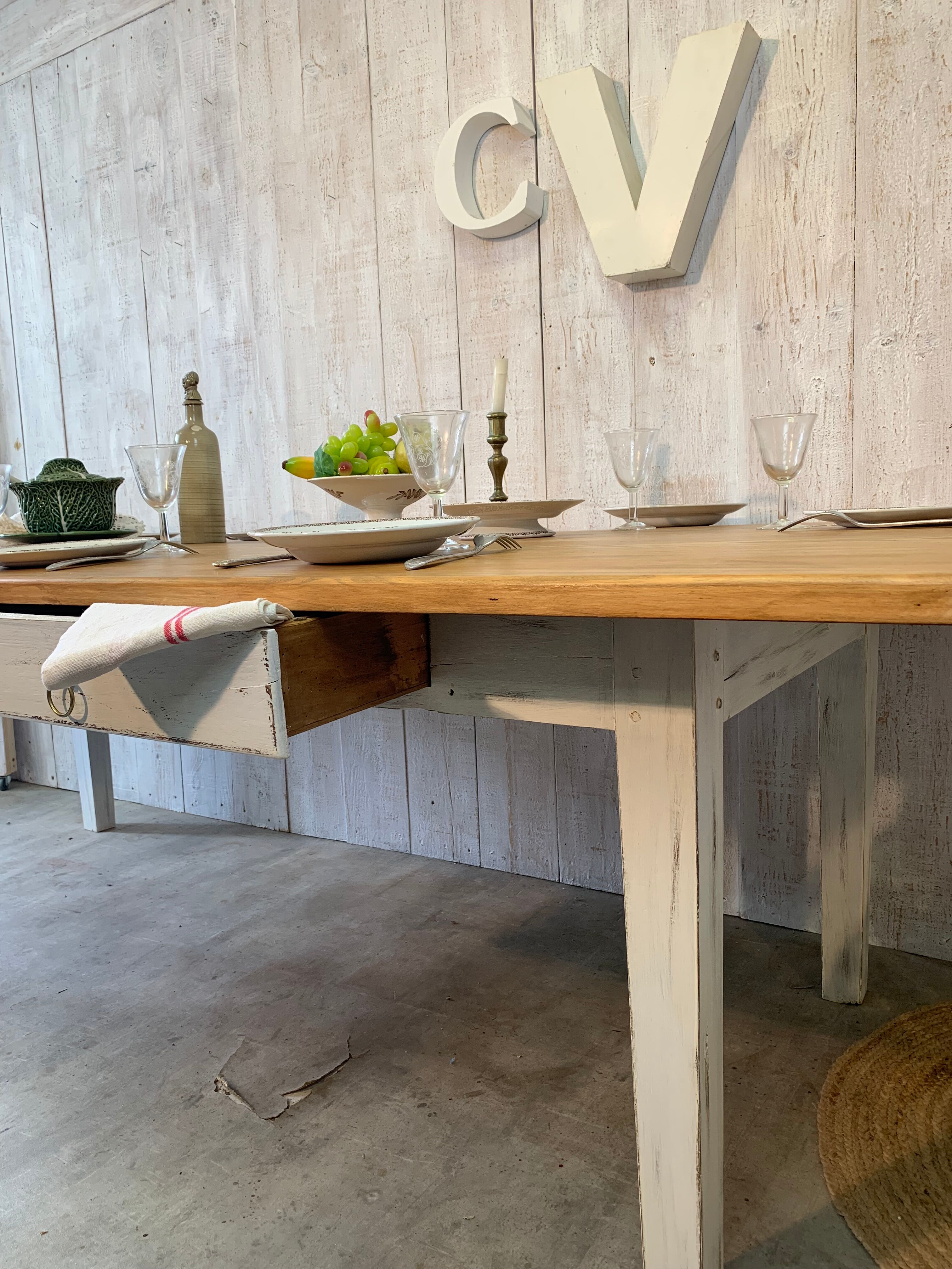 Farmhouse table 240x110cm