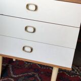 Vintage white chest of drawers