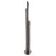 Stainless Steel Floor Lamp by Fontana for Reggiani, Italian Collectible Design
