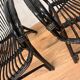 Paire de fauteuils en rotin vintage