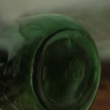 Dame Jeanne carboy from the Viresa collection in dark green glass