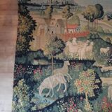 Ancienne Grande tapisserie Concert champêtre Robert Four Paris Aubusson