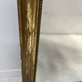 Louis Philippe mirror in wood and gilded stucco, 19th century