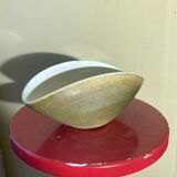 Greyish yellow bowl by Suzanne Ramié (1905-1974) and Atelier Madoura (XX) Bowl -Madoura