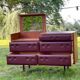 Commode coiffeuse modèle "ingrid" produit par Mondial literie.