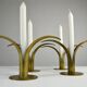 “Liljan” Candleholders — Ivar Ålenius-Björk for Ystad-Metall, Sweden, Late 1940s