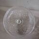 Old sugar bowl/bonbonniere in chiseled glass