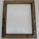 Encadrement ancien en bois naturel pour sujet de 28,5 x 34 cm