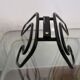 Wall mounted coat rack, Ikea, 4 hooks, 1980, Memphis