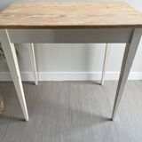 Old weathered wooden table
